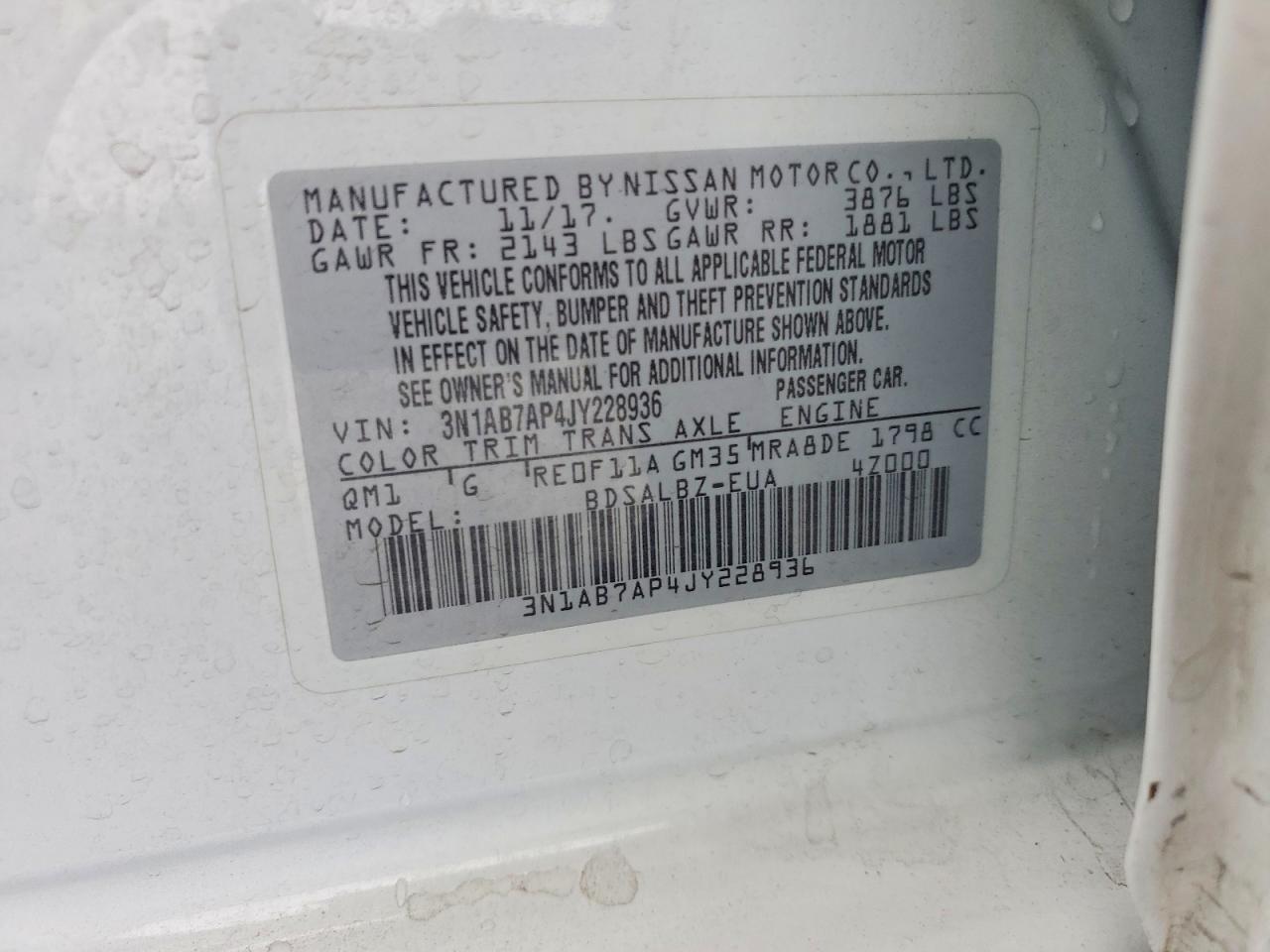 Nissan Sentra S