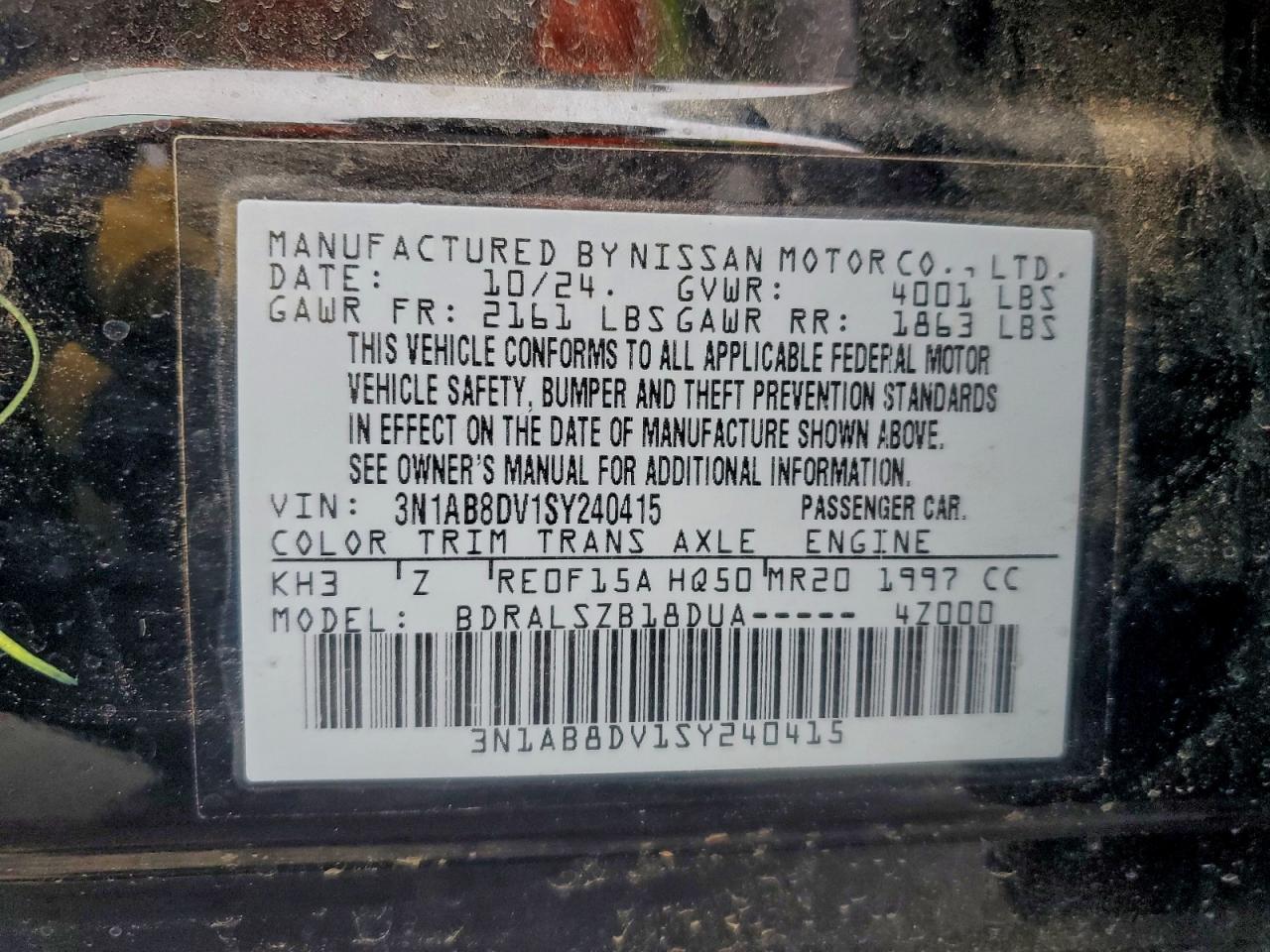 Nissan Sentra Sr