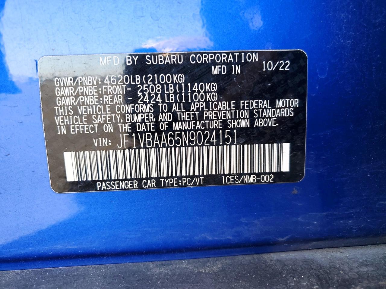 Subaru WRX