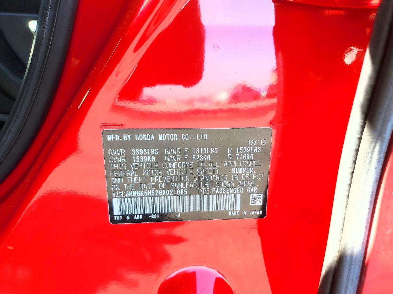Honda Fit Lx