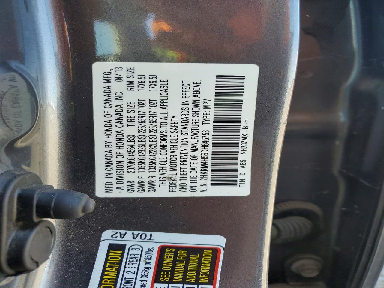 Honda Crv Ex