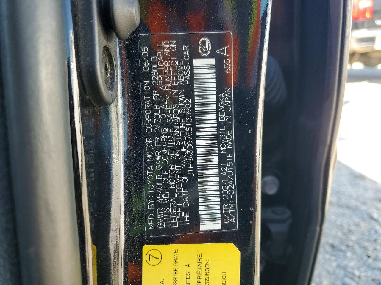 Lexus Es 330