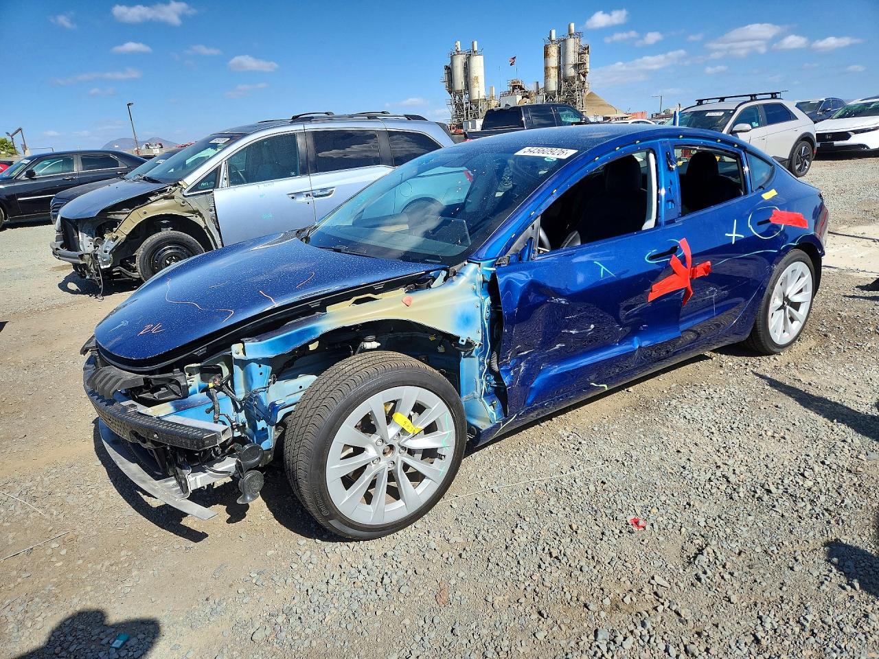 Salvage Tesla Model 3 Image