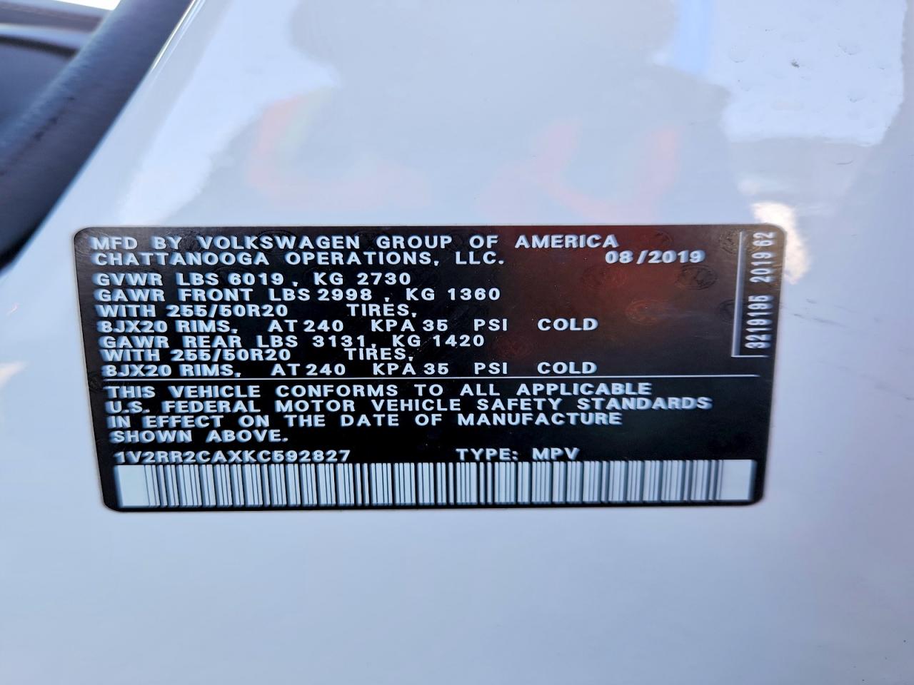 Volkswagen Atlas Sel