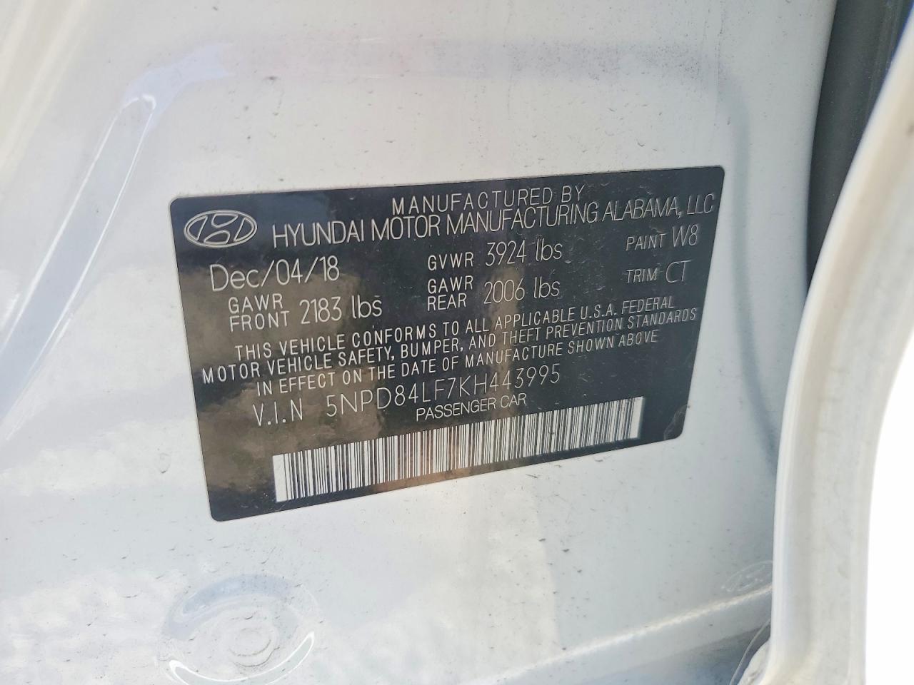Hyundai ELANTRA Sel