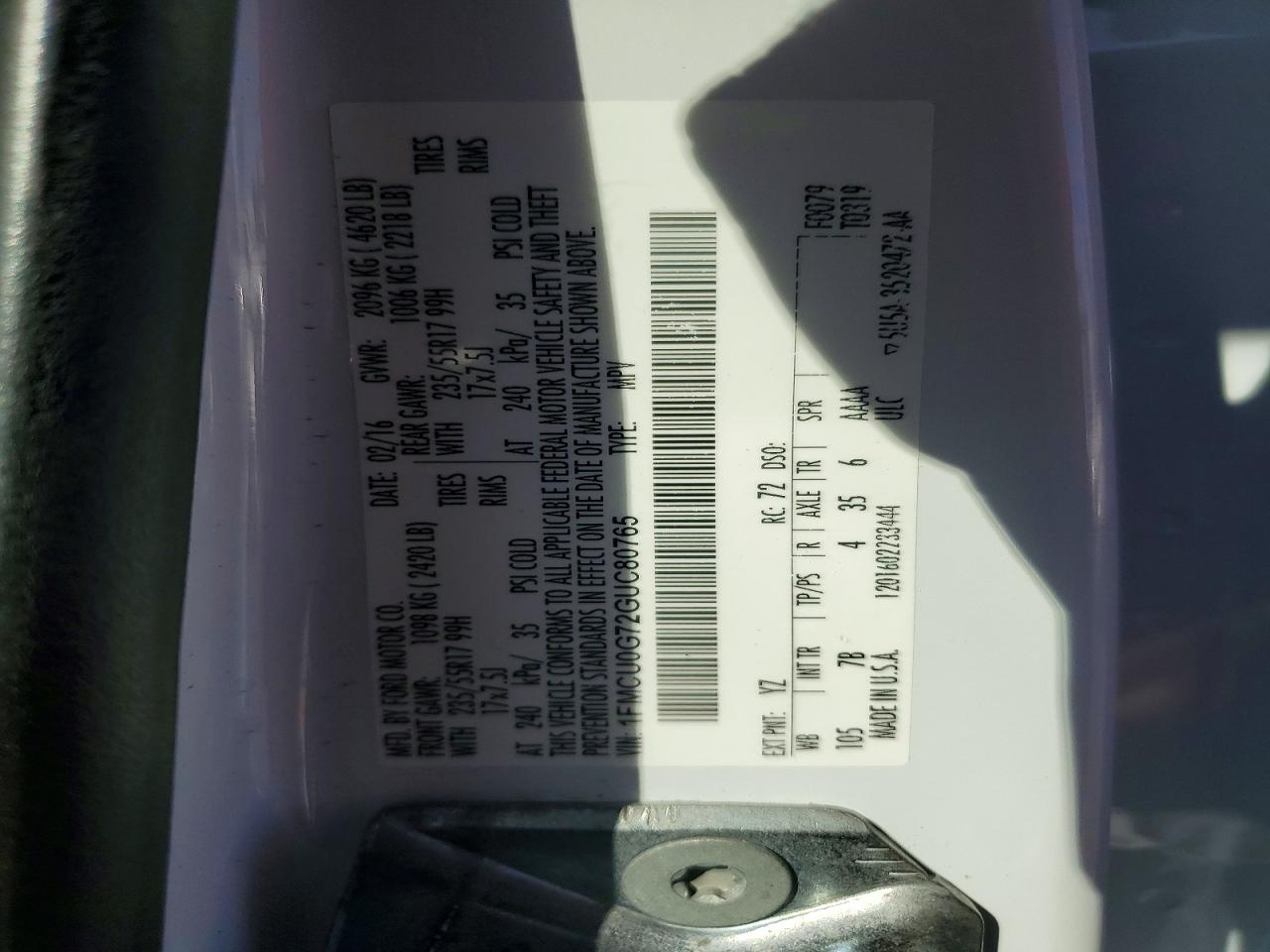 Ford Escape Se