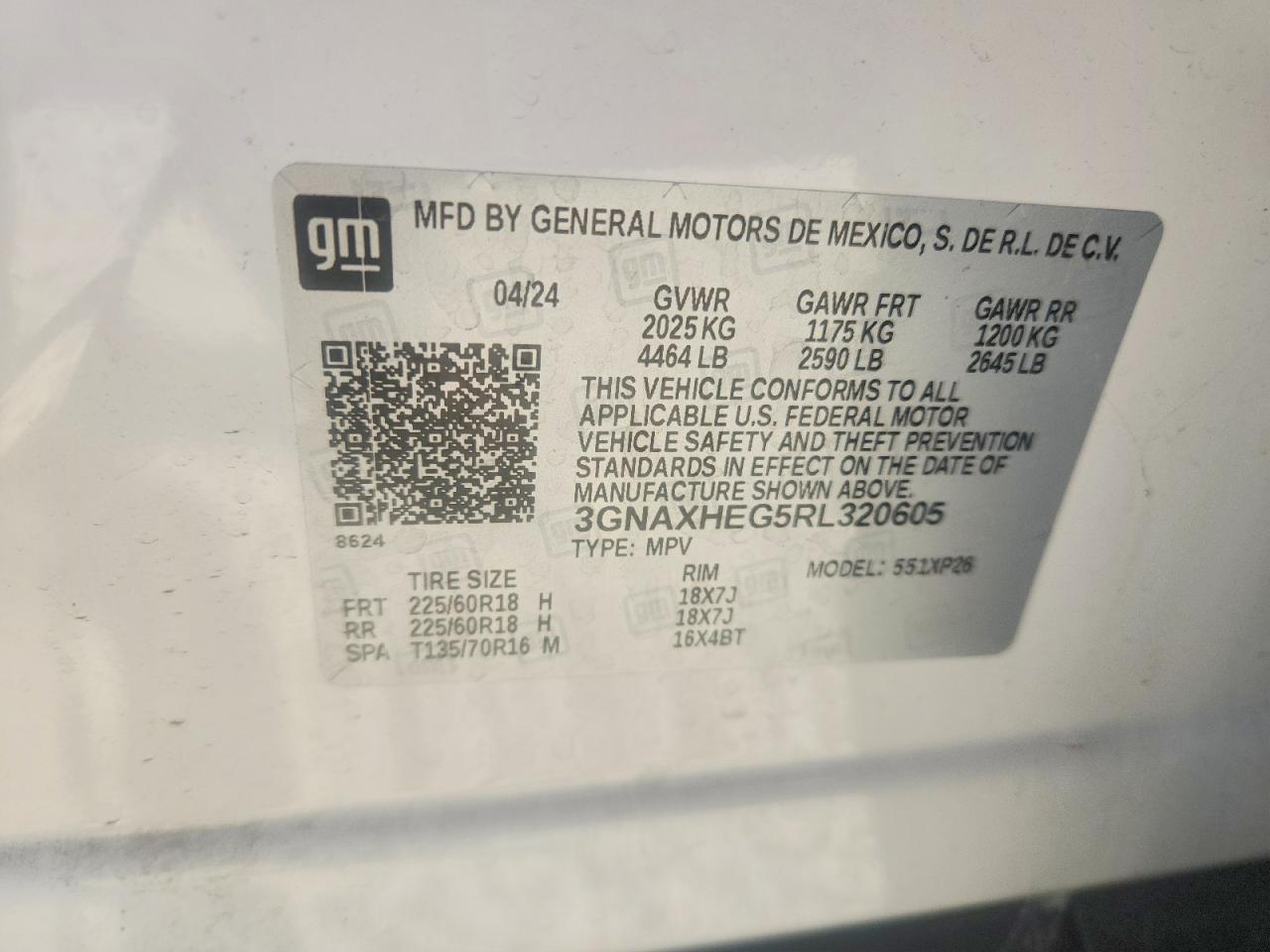 Chevrolet Equinox Ls