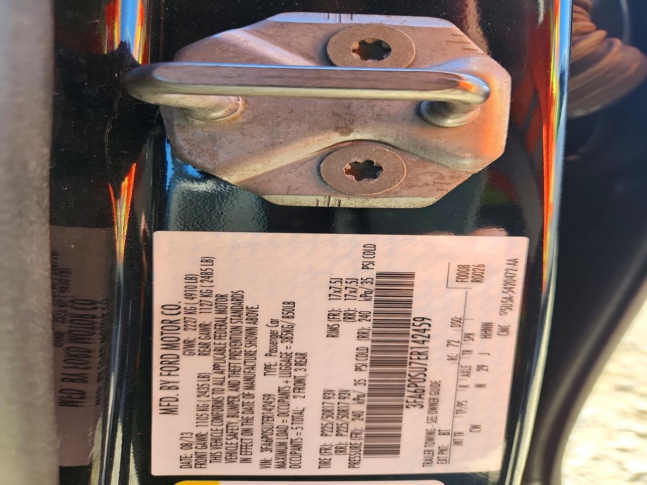 Ford Fusion Titanium Phev