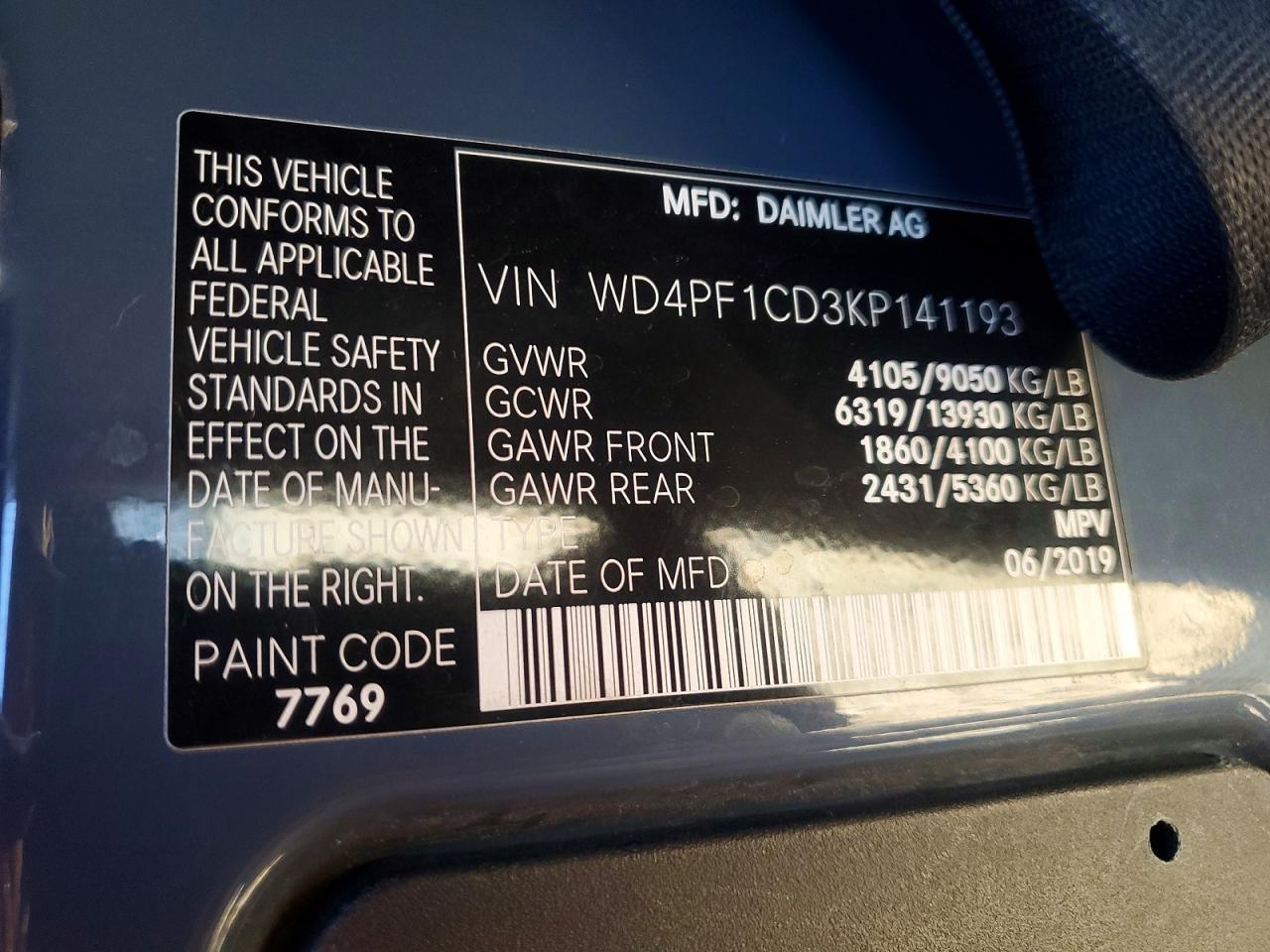 Mercedes-Benz Sprinter 2500