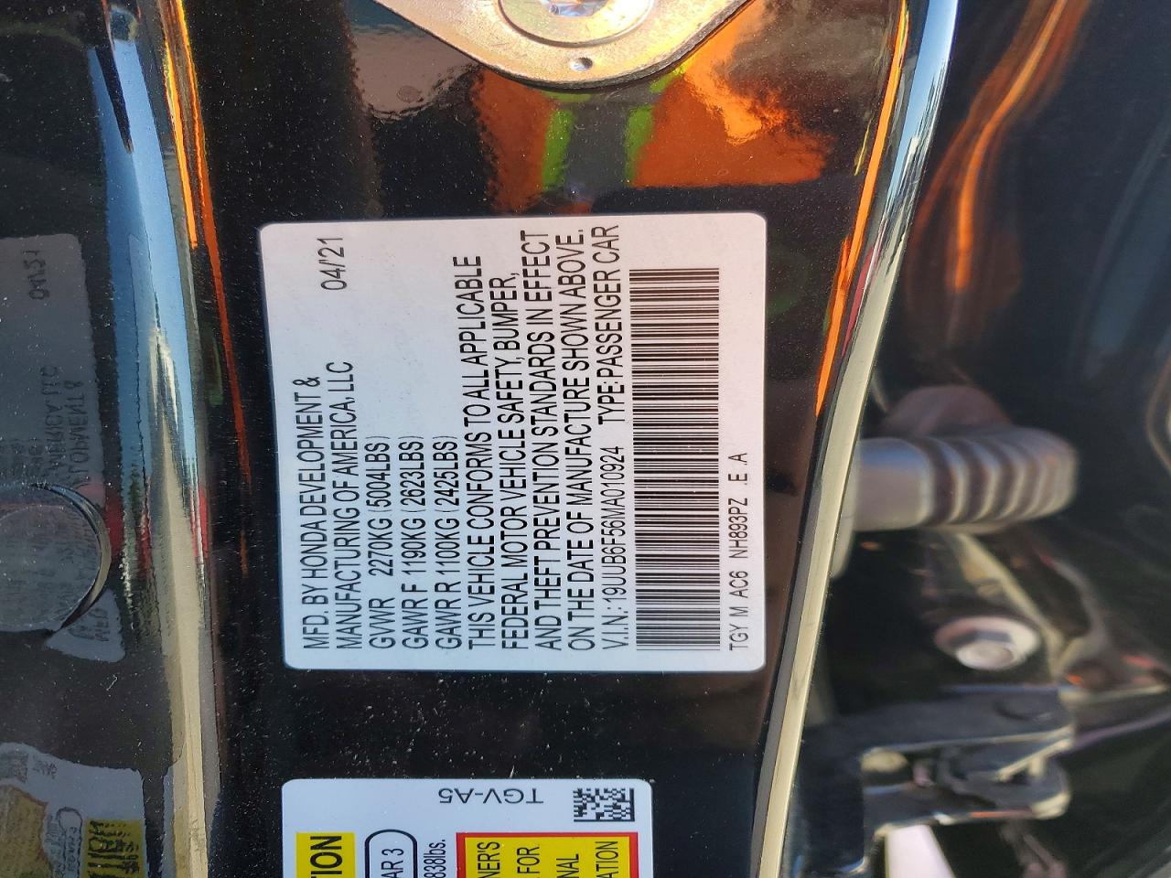 Acura TLX Tech A