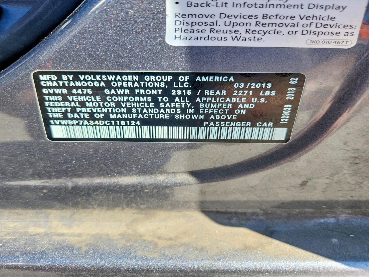 Volkswagen Passat Se