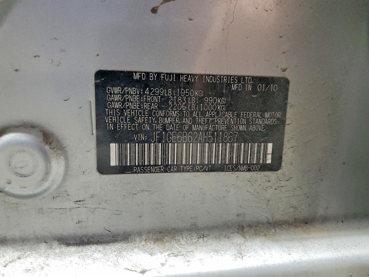 Subaru Impreza 2.5i Premium