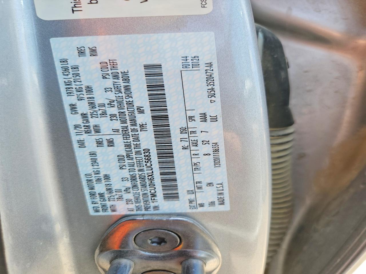 Ford Escape Sel
