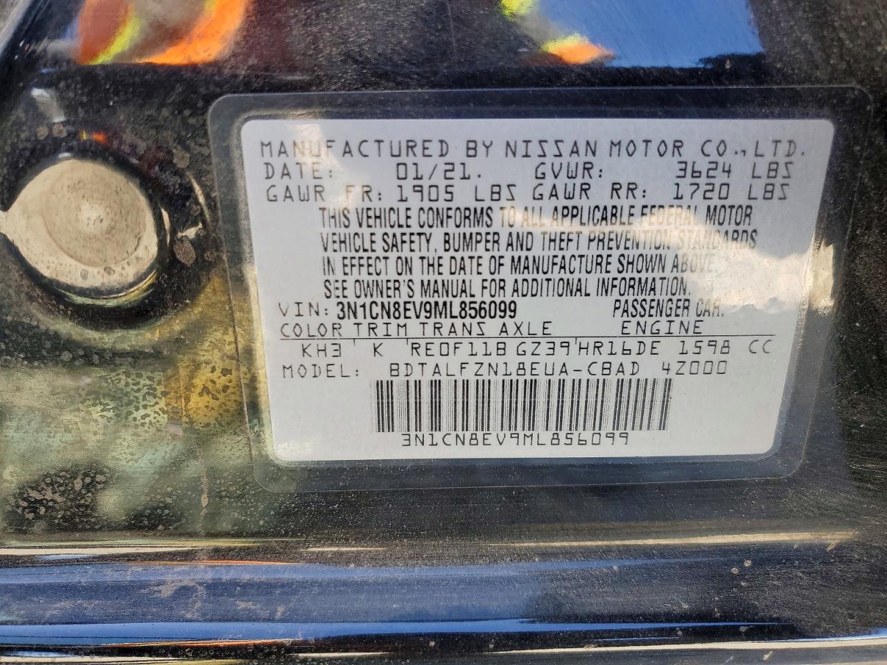 Nissan Versa Sv