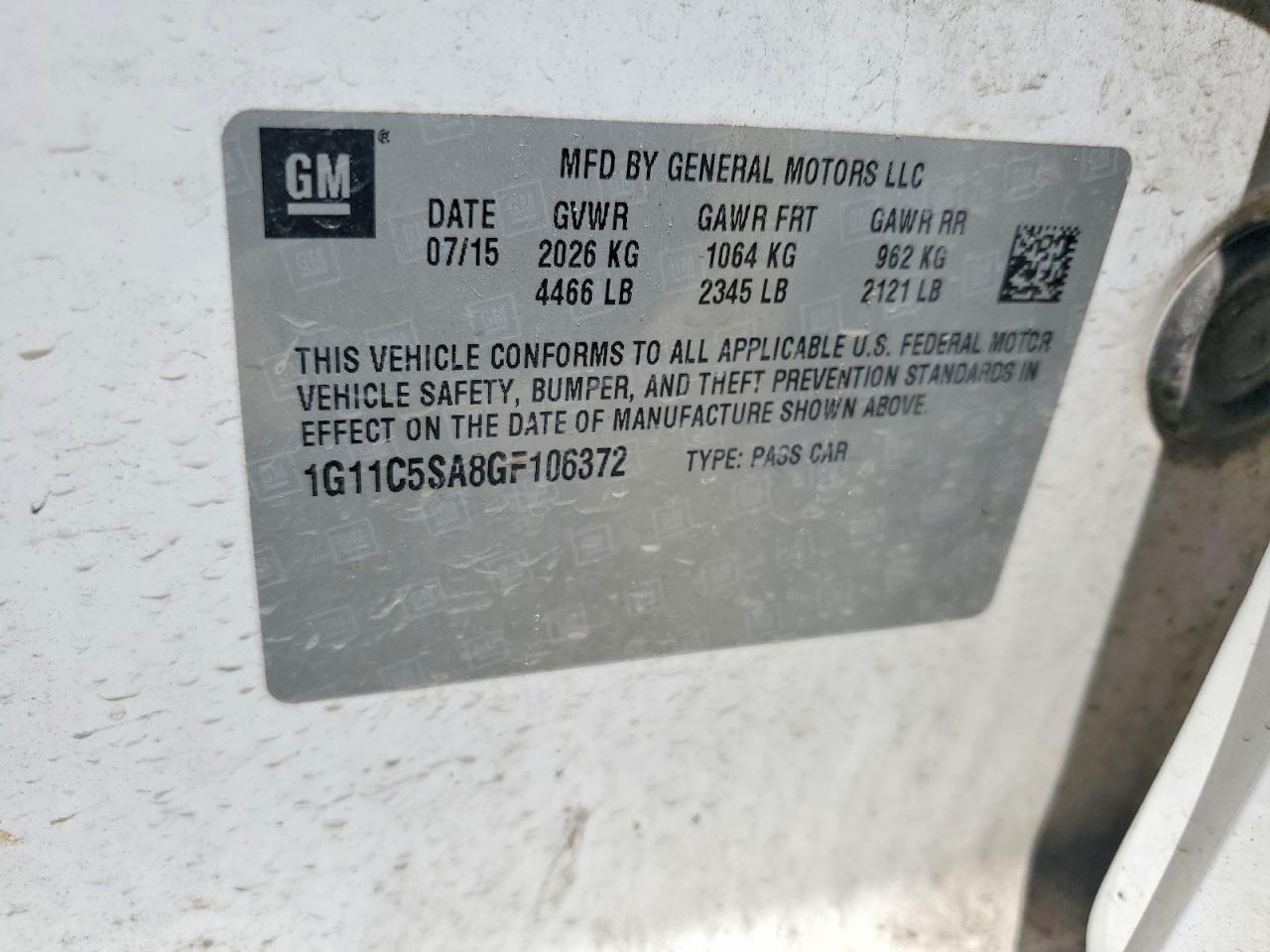 Chevrolet Malibu Lt