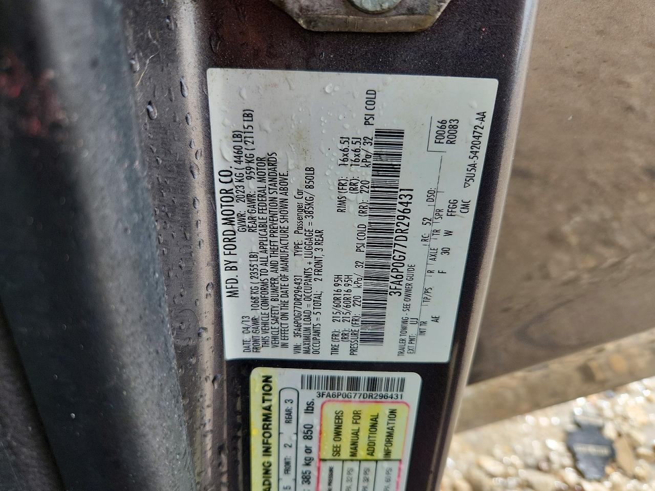 Ford Fusion S