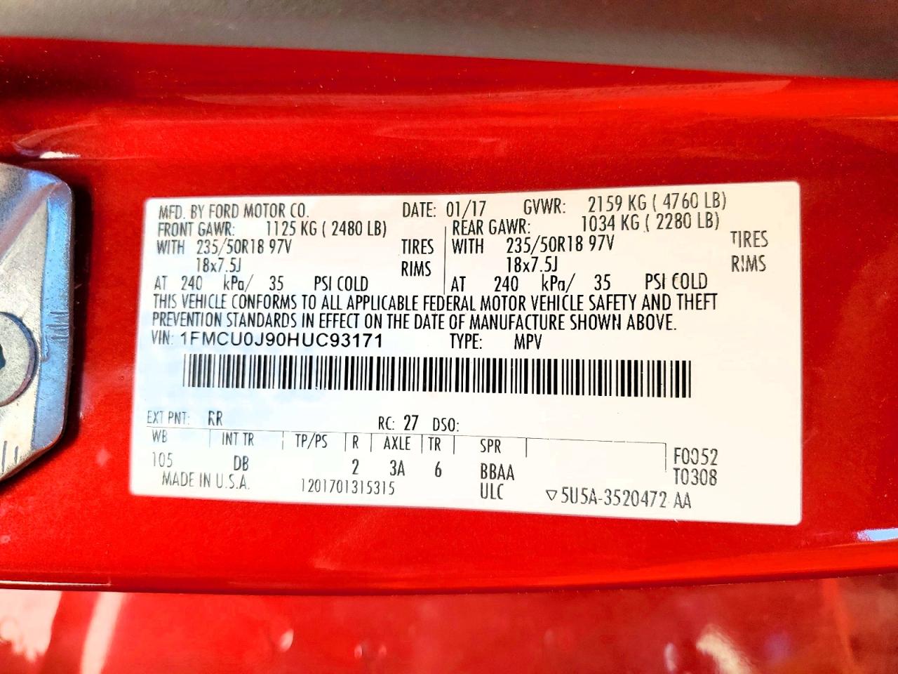 Ford Escape Titanium