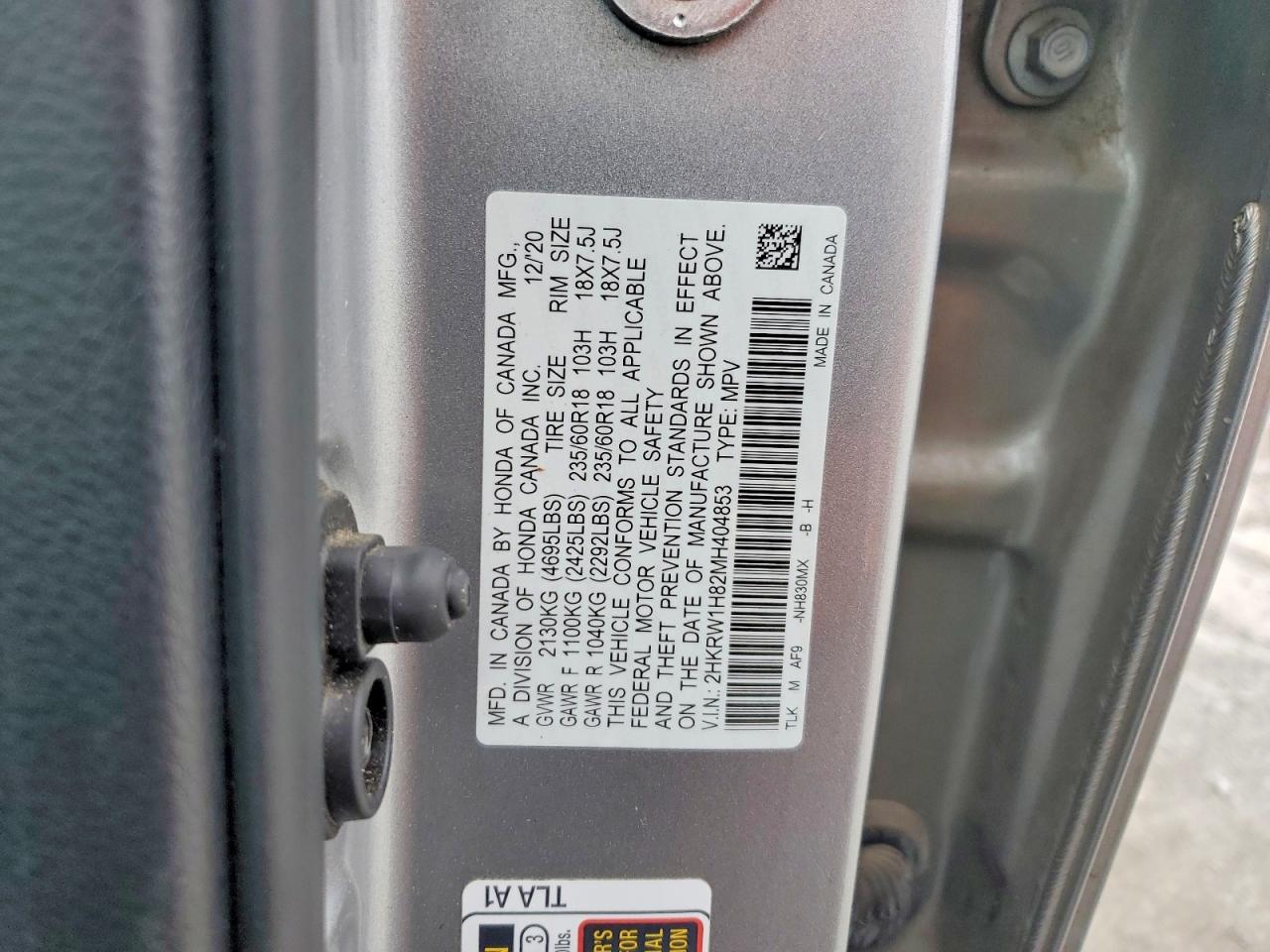 Honda Crv Exl