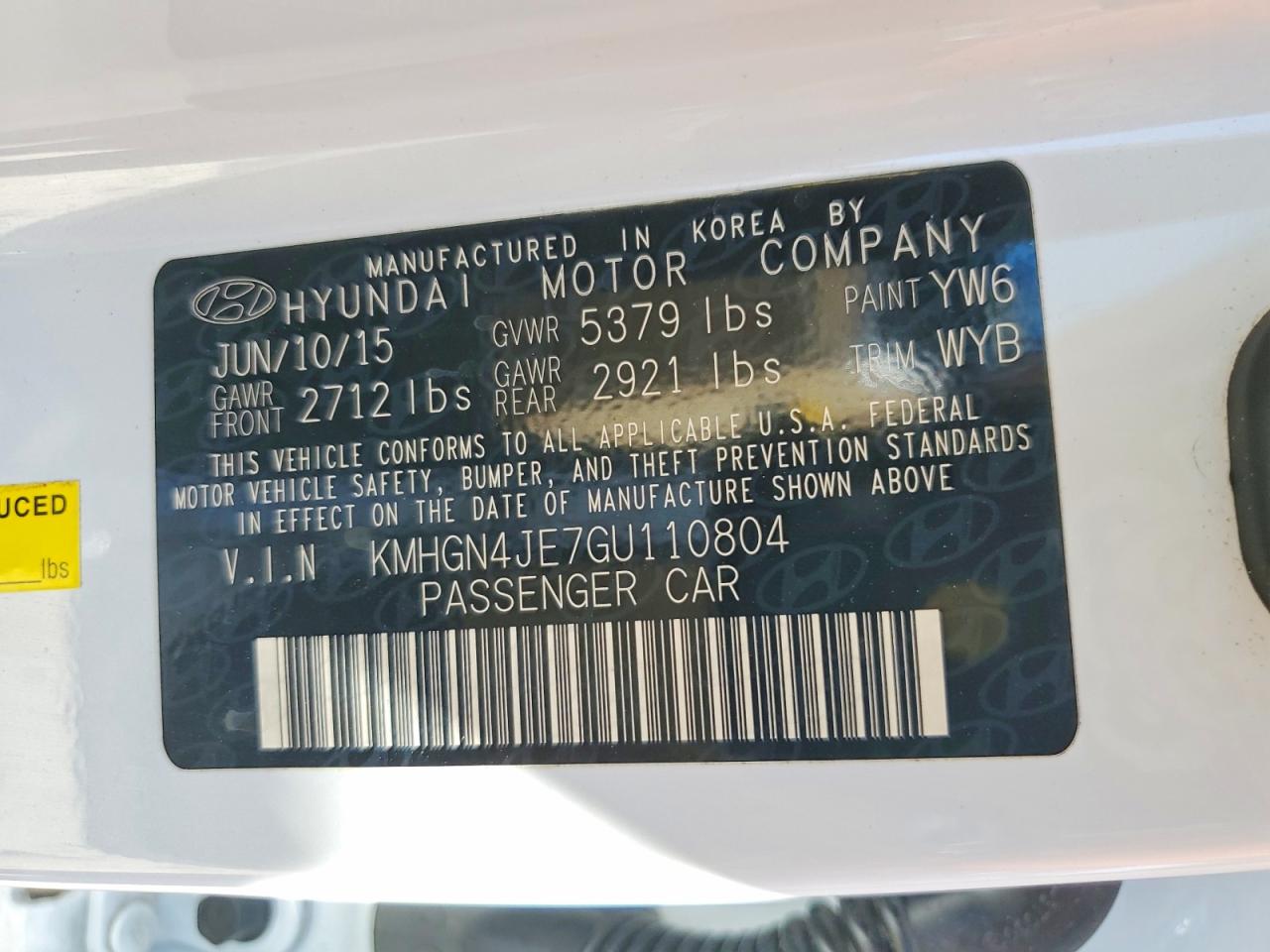 Hyundai Genesis 3.8l