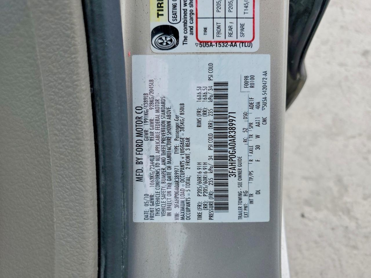 Ford Fusion S