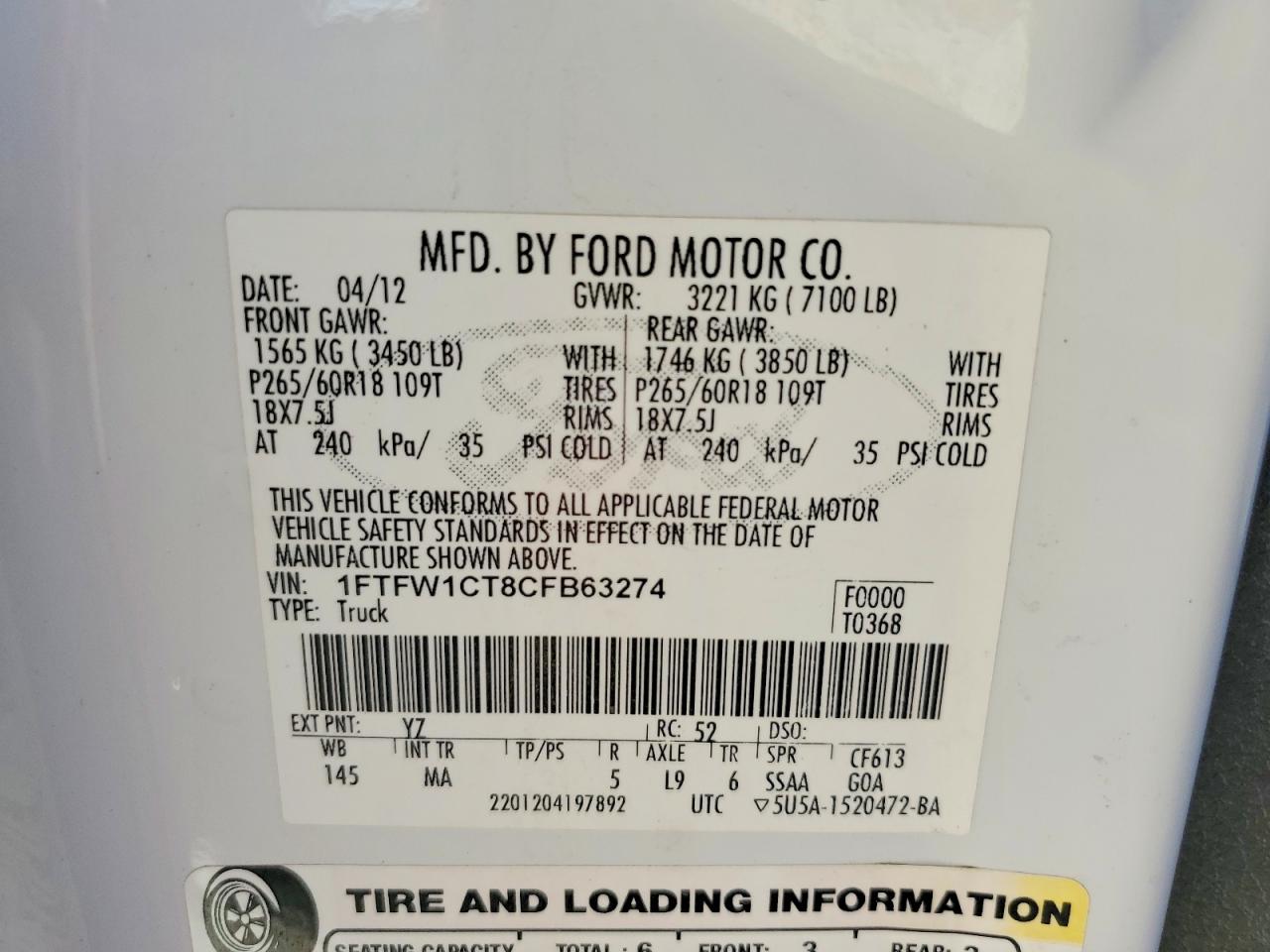 Ford F-150 Supercrew