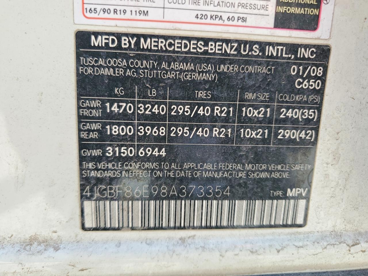 Mercedes-Benz G-Class 550 4matic
