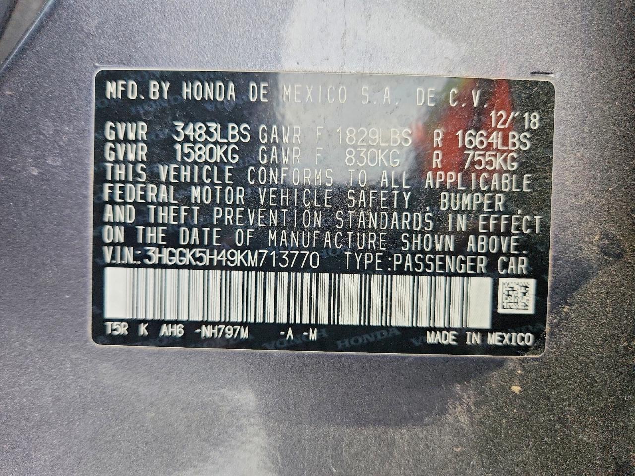 Honda Fit Lx