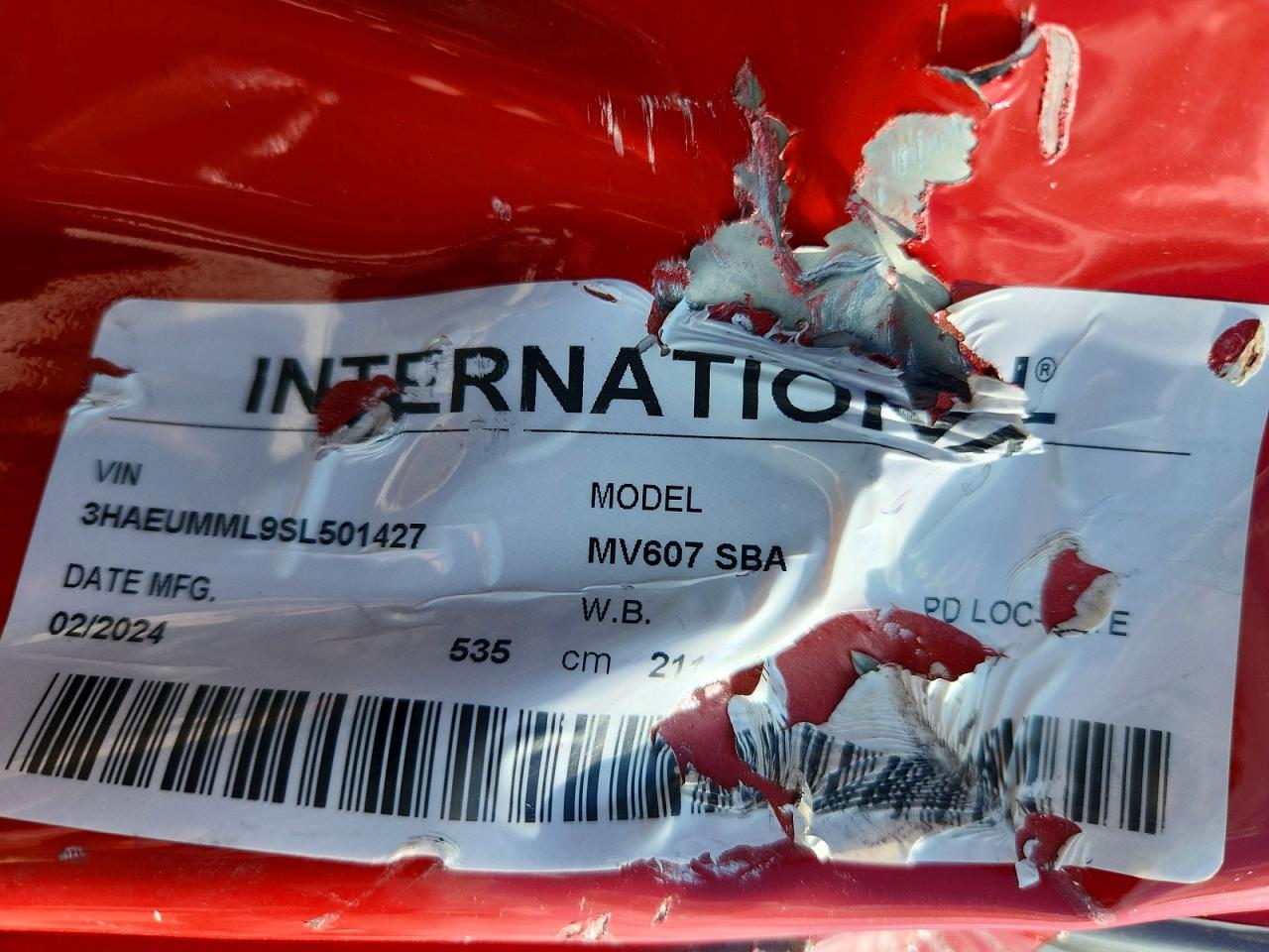 International Mv607