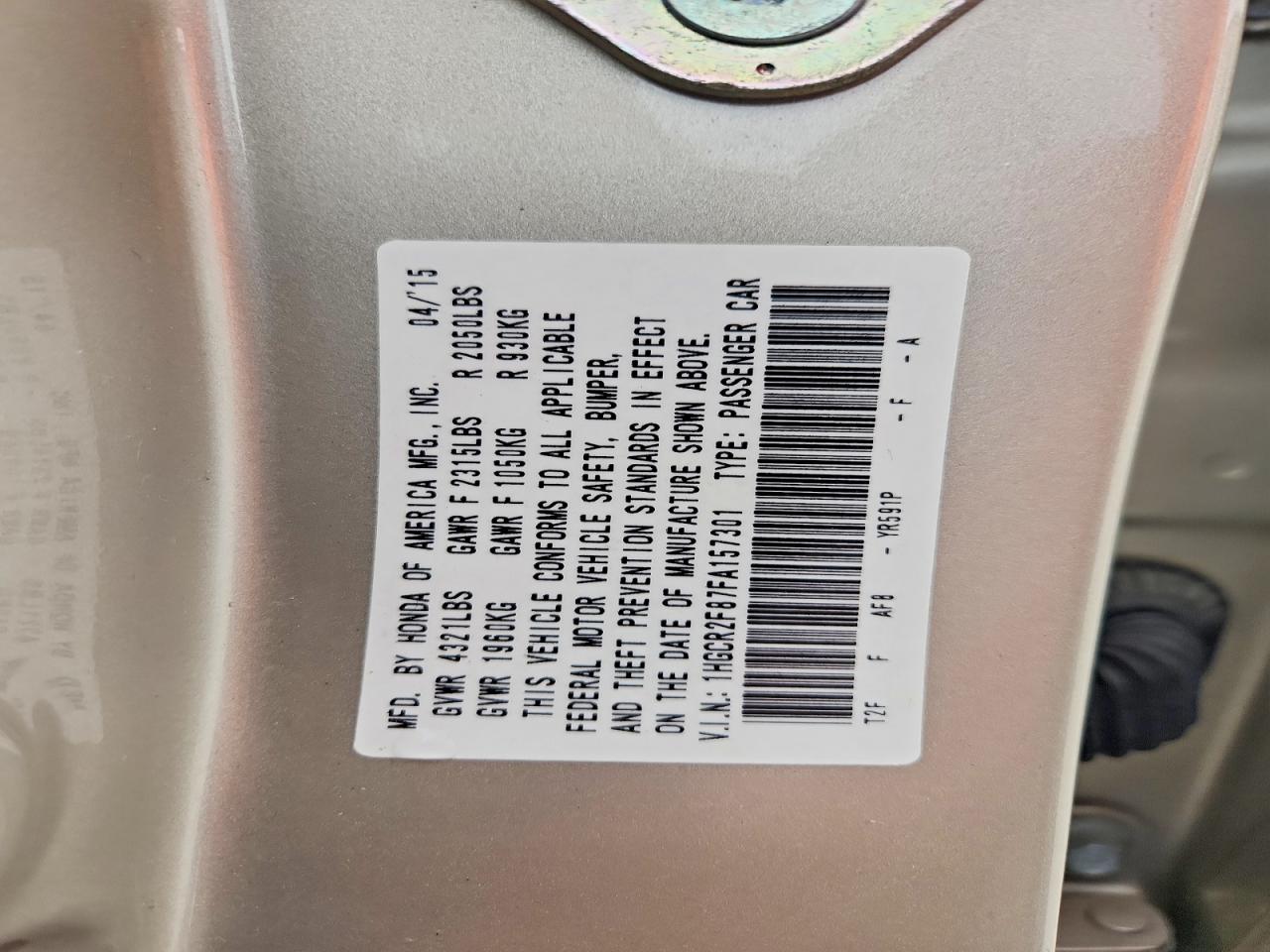 Honda Accord Exl