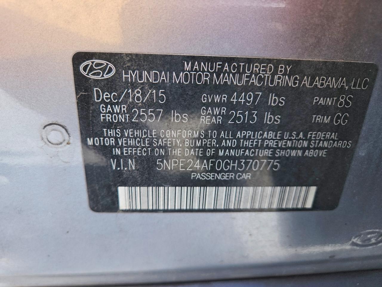 Hyundai SONATA Se