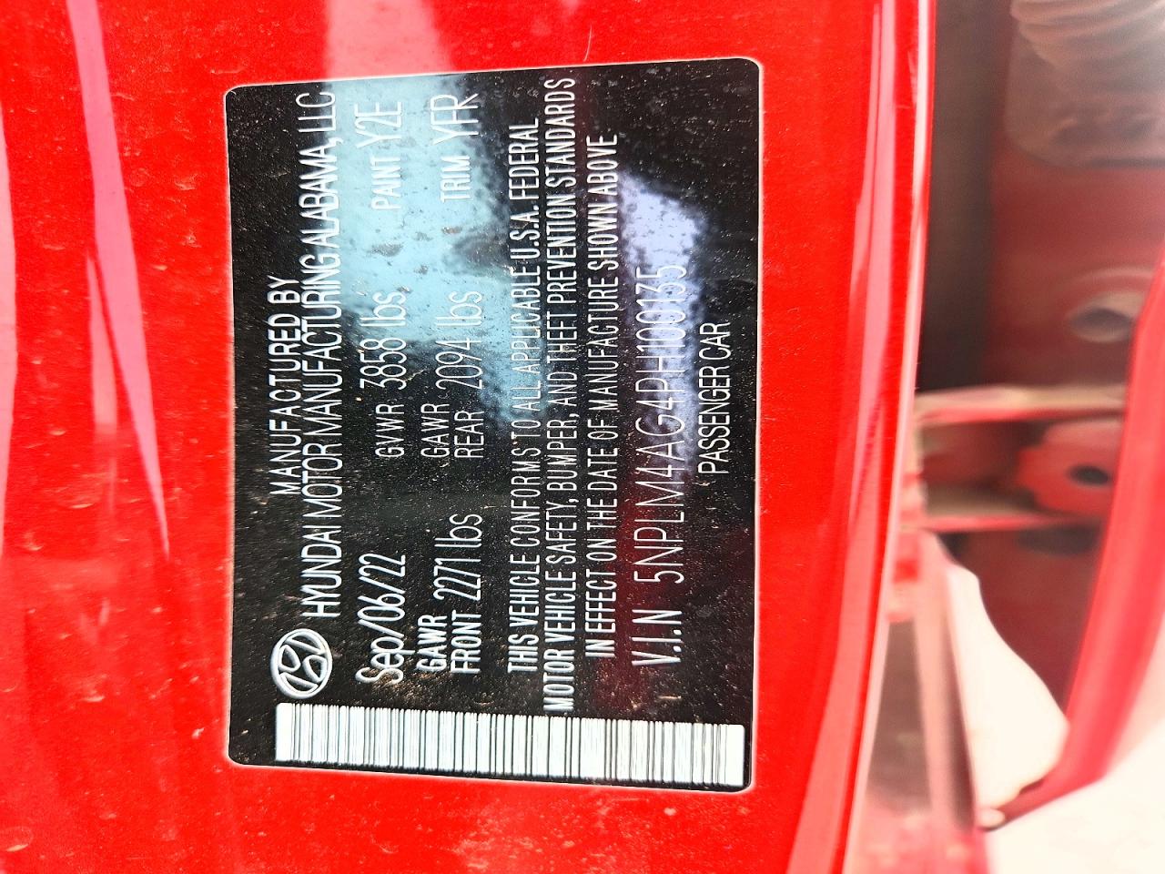Hyundai ELANTRA Sel