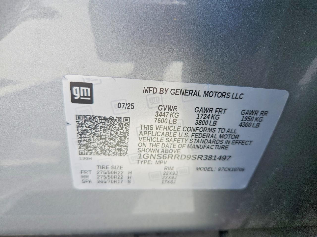 Chevrolet Tahoe K1500 Rst