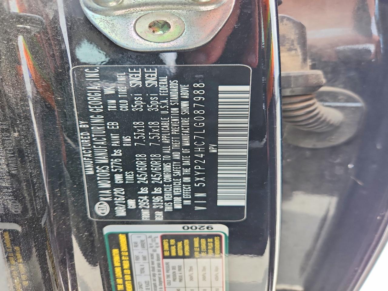 Kia Telluride Lx