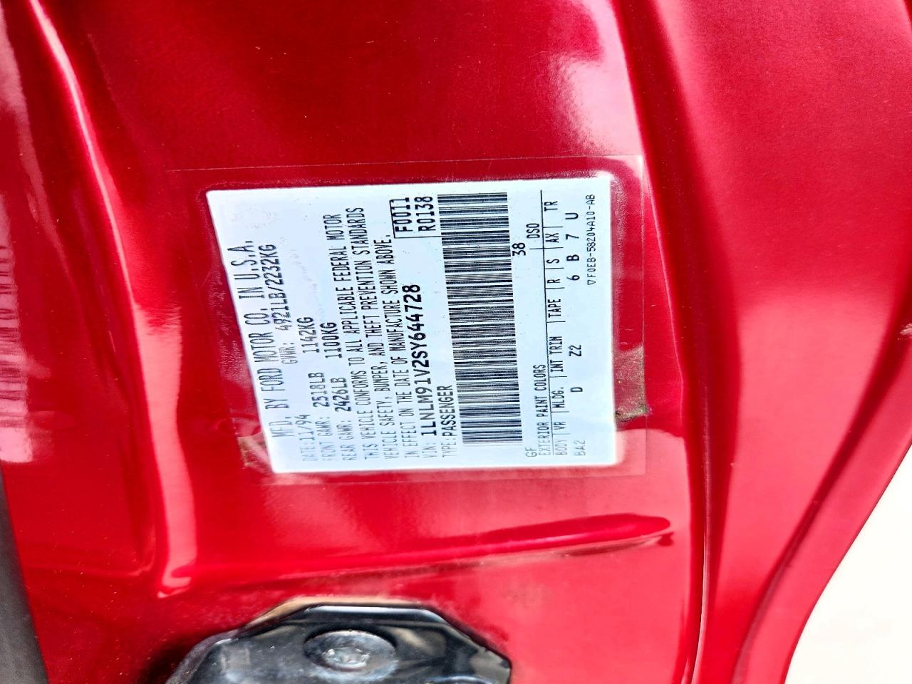 Lincoln Mark Serie Base