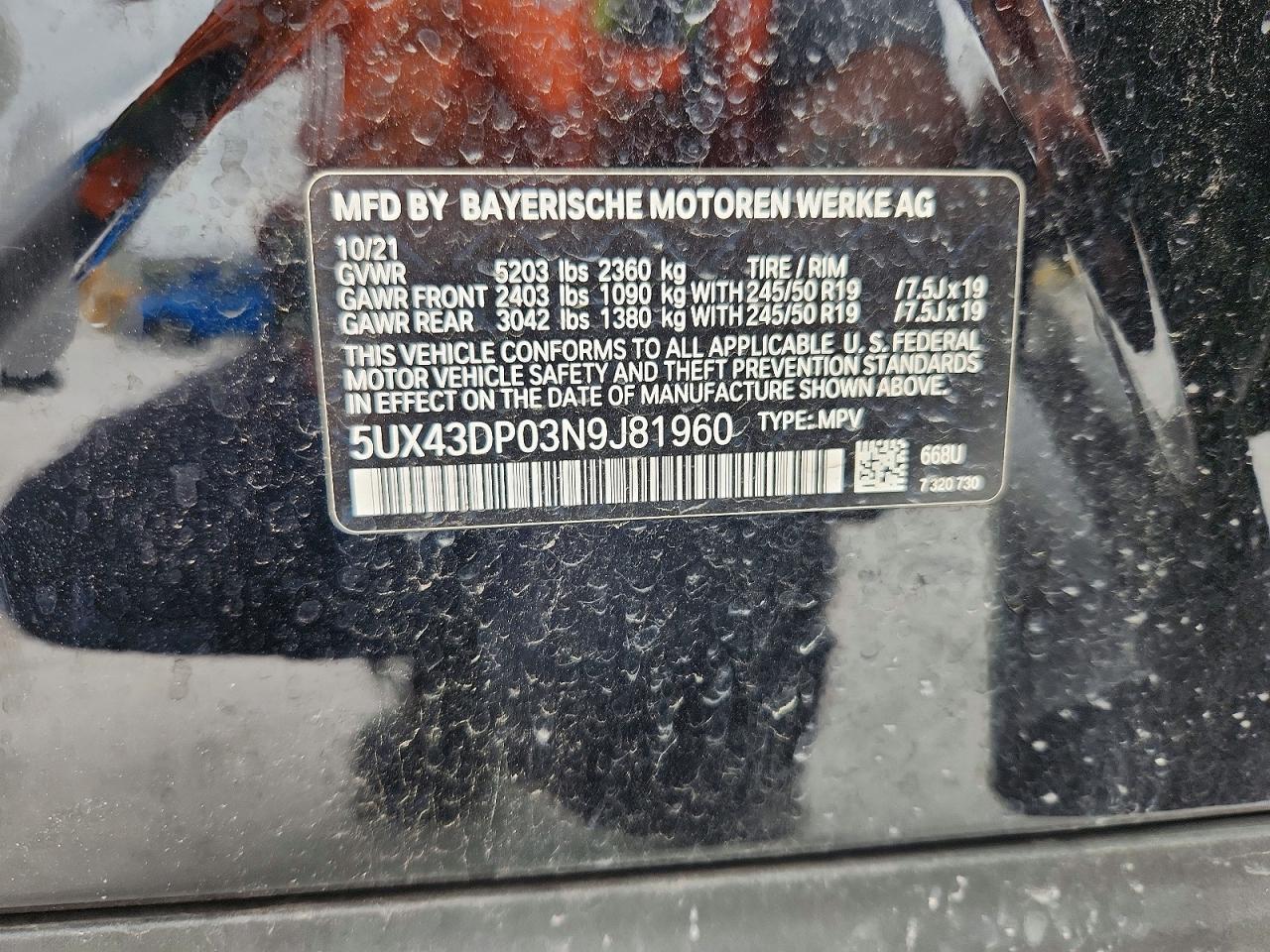 BMW X Series Sdrive30i