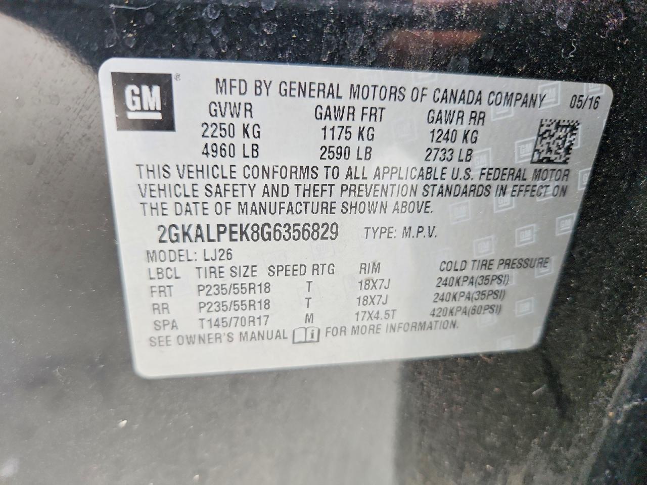 GMC Terrain Slt