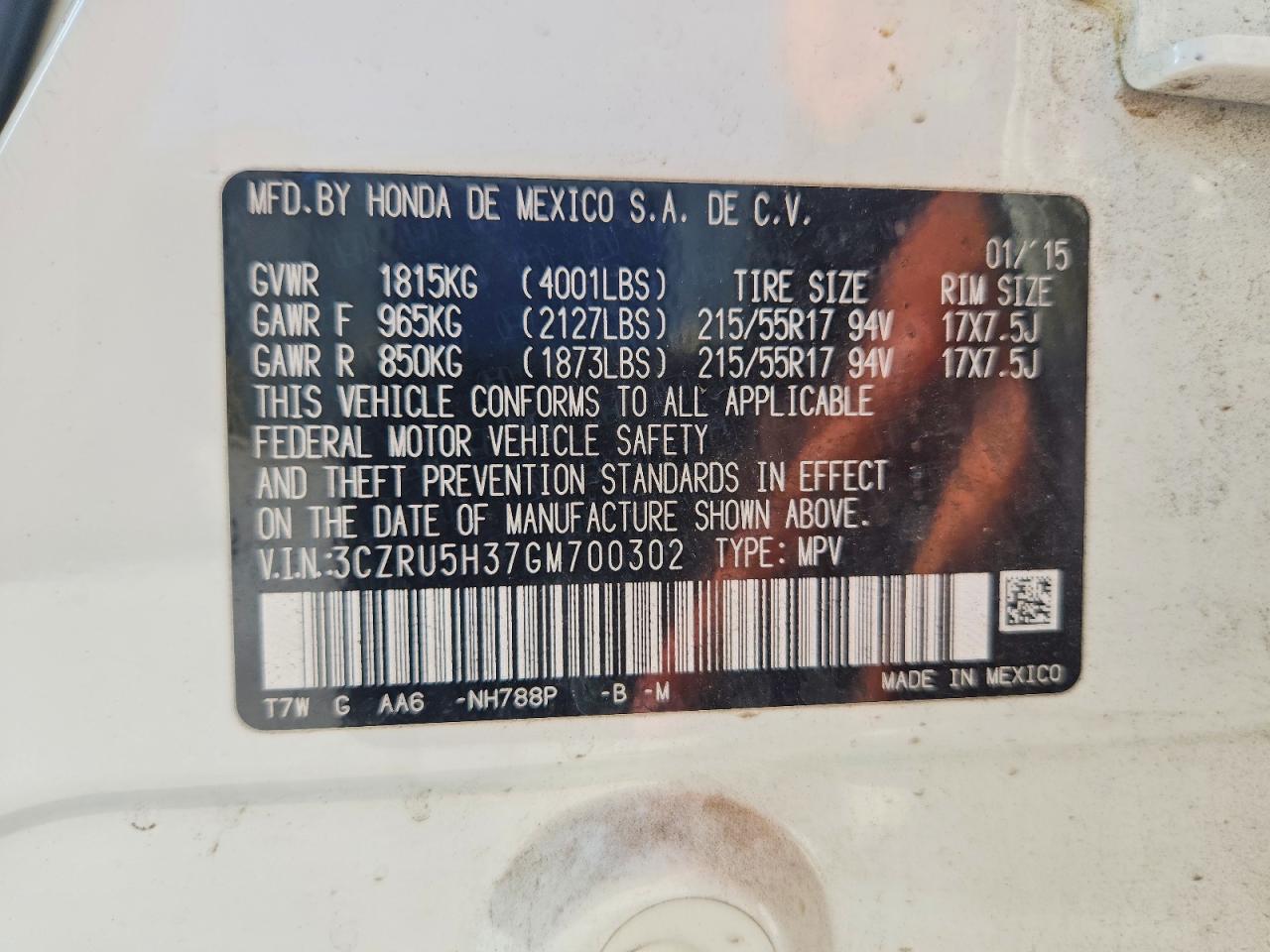 Honda HR-V Lx