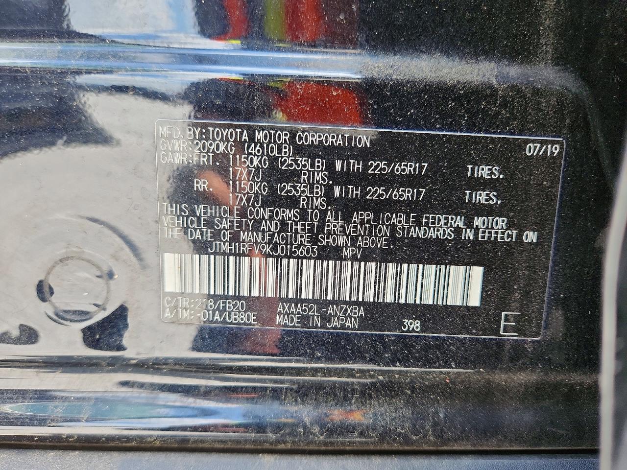 Toyota RAV4 Le