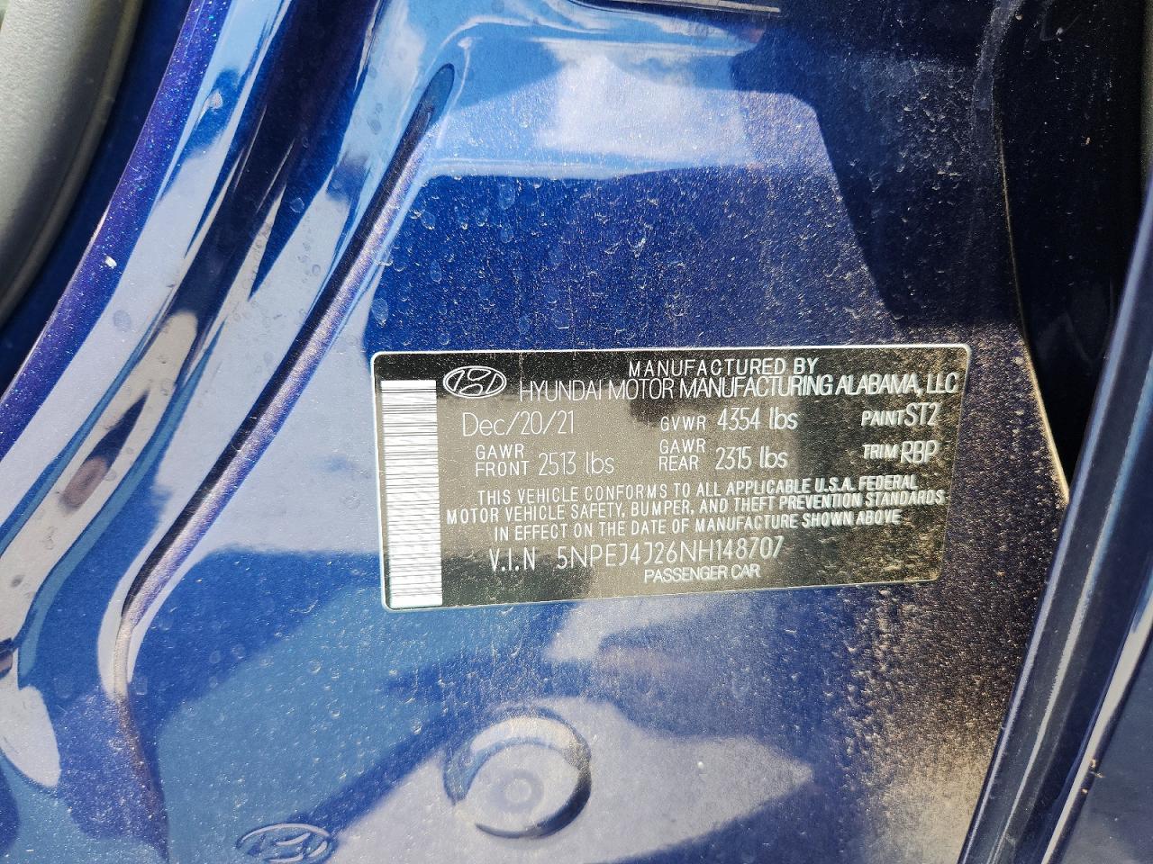 Hyundai SONATA Sel Plus