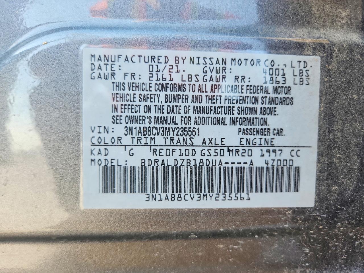 Nissan Sentra Sv