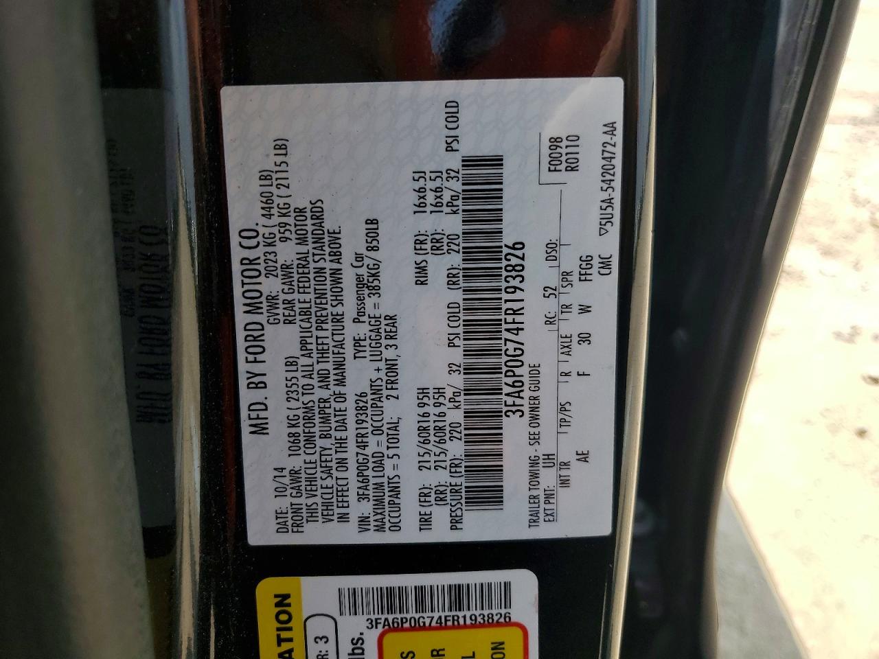 Ford Fusion S