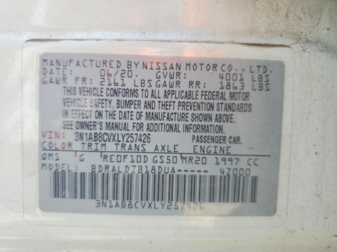Nissan Sentra Sv