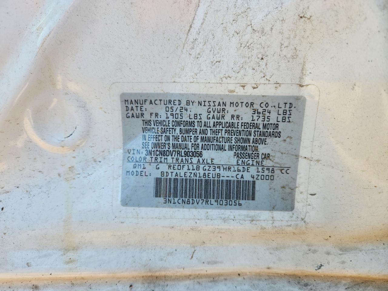 Nissan Versa S