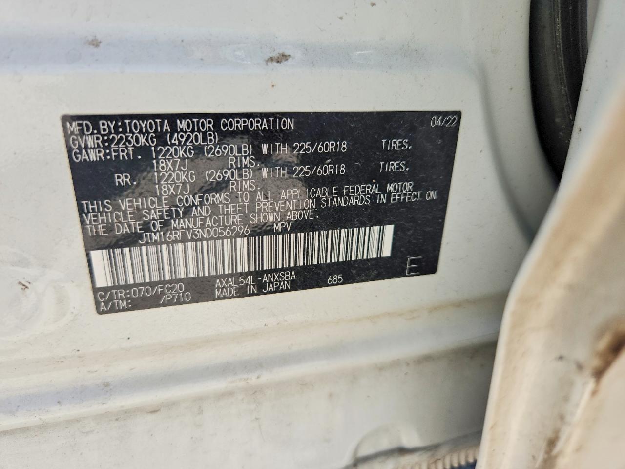 Toyota RAV4 Se