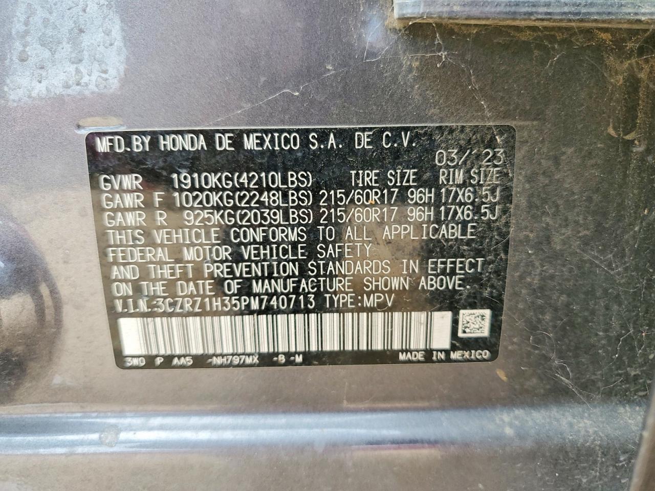 Honda HR-V Lx