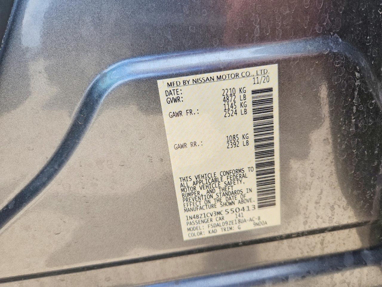 Nissan LEAF Sv Plus