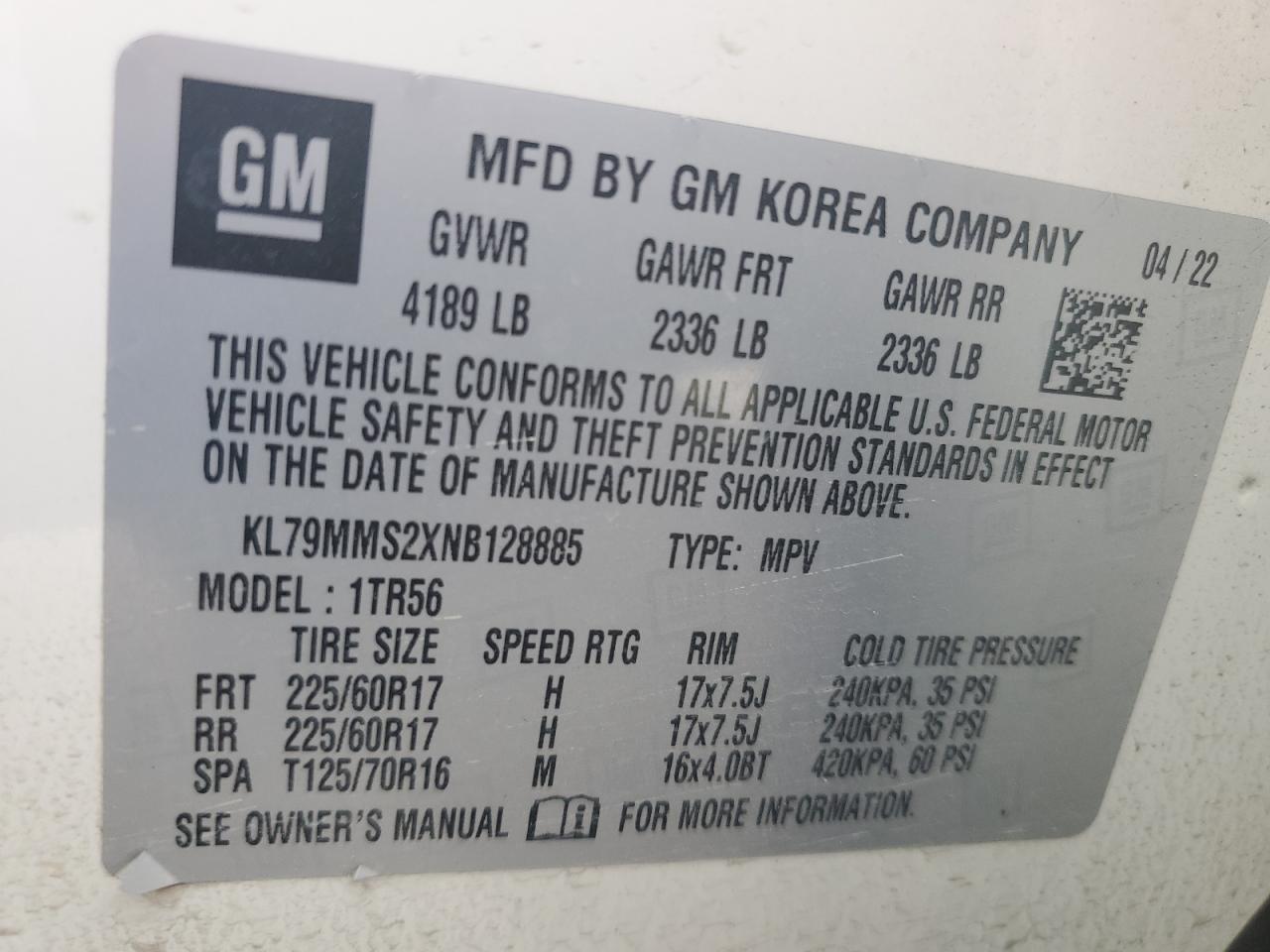 Chevrolet Trailblazer Ls