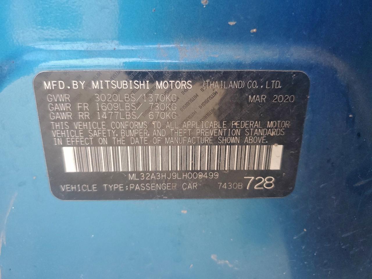 Mitsubishi Mirage Es