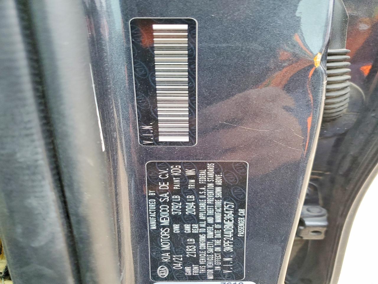 Kia Forte Fe
