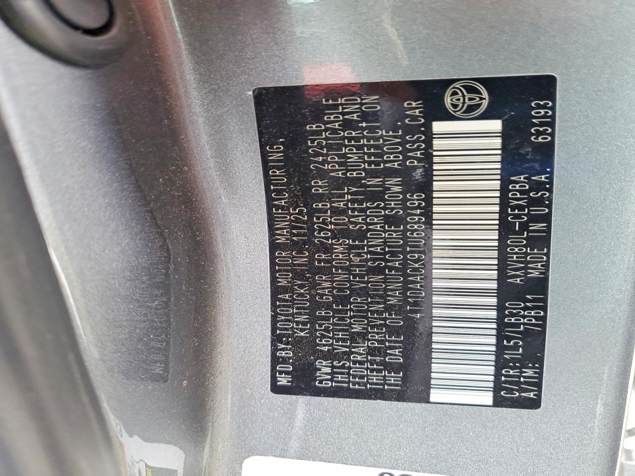 Toyota Camry Xse